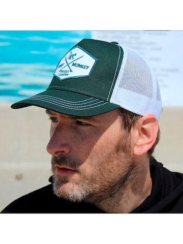 Casquette de sport Surf Monkey en vert : devant