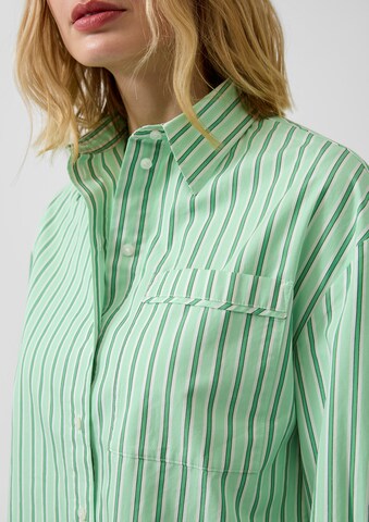 Chemisier s.Oliver en vert