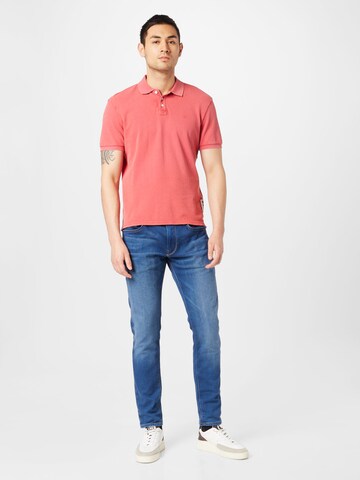 QS Poloshirt in Pink