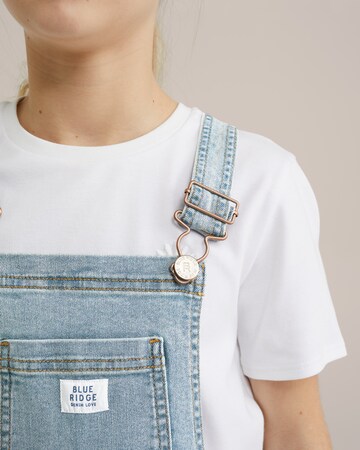 WE Fashion Слим Комбинезон в Синий