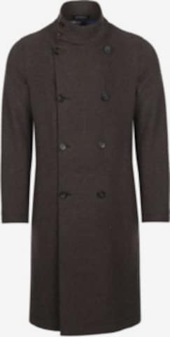 Emporio Armani Between-seasons coat in Brown: front