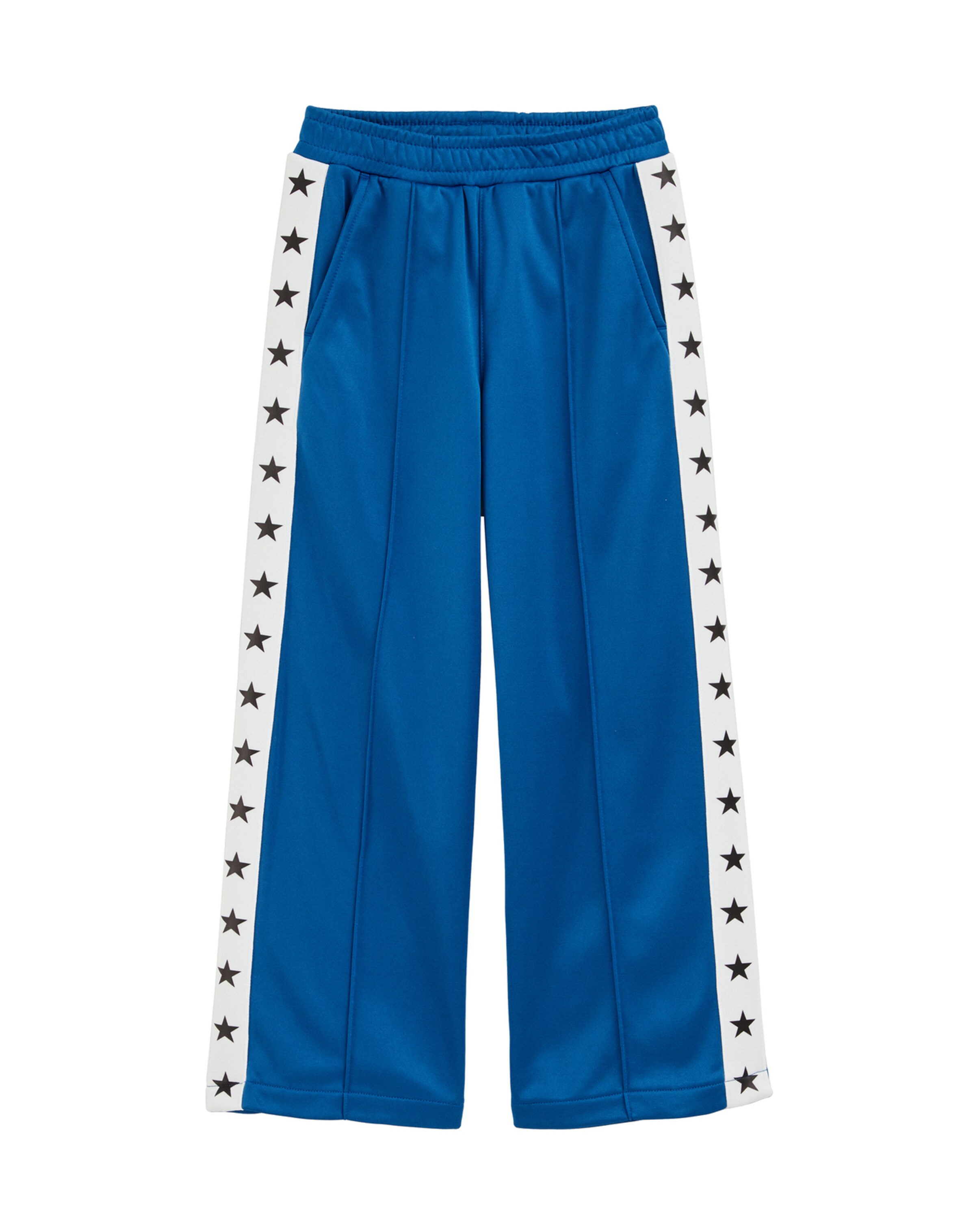 WE Fashion Regularen Hlače | modra barva: sprednja stran