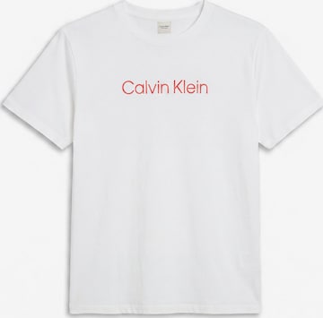 Calvin Klein Shirt 'Classic' in Wit: voorkant