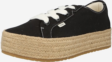 Baskets basses 'CASSIAH' TOMS en noir : devant