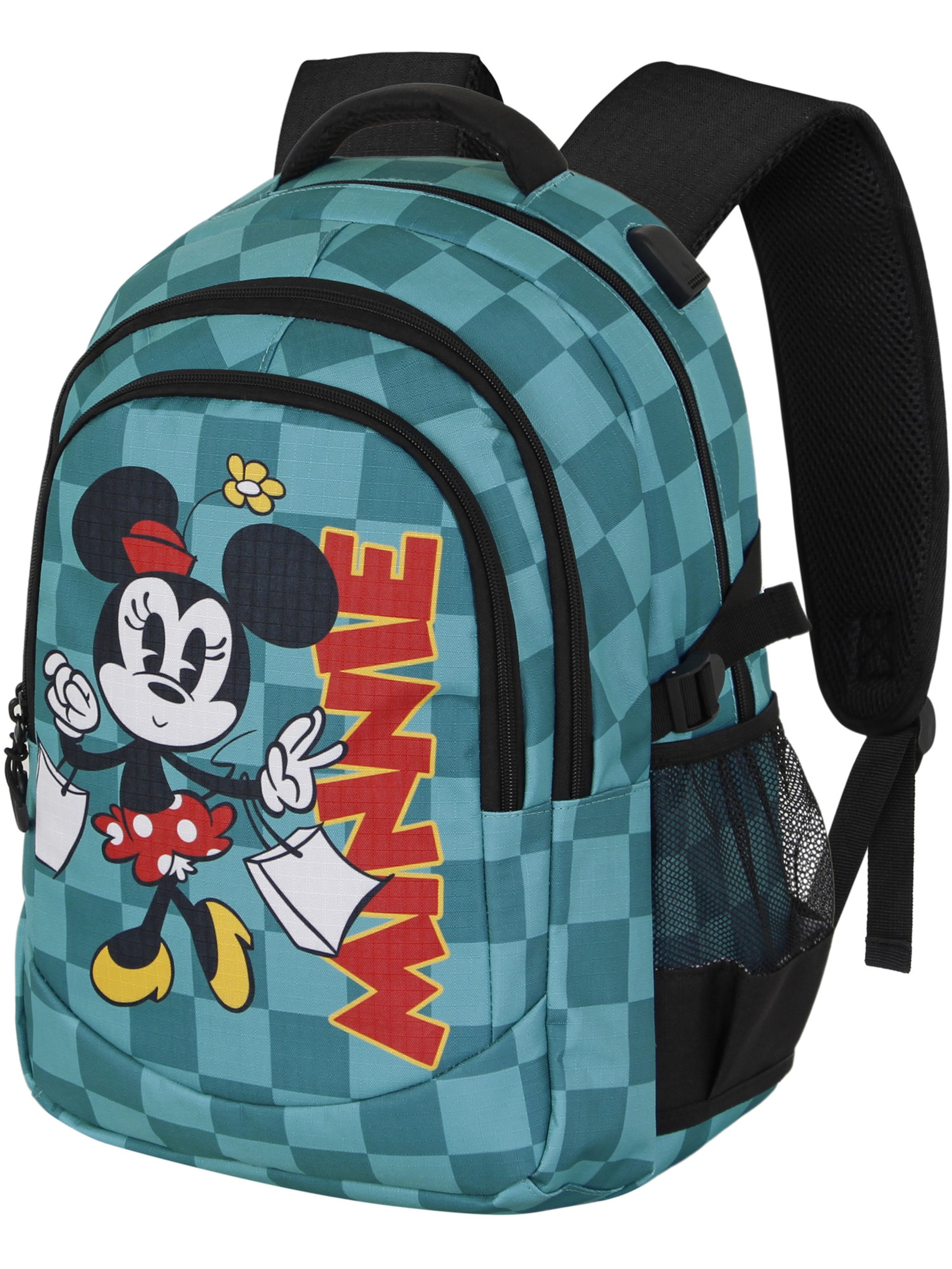 Zaino 'Minnie Mouse Indigo-PLUS Running' di DISNEY in blu: frontale