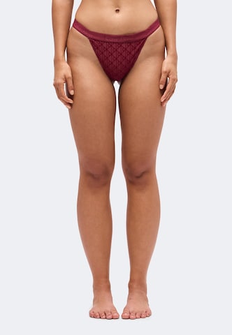 Calvin Klein Underwear Tanga – červená: přední strana