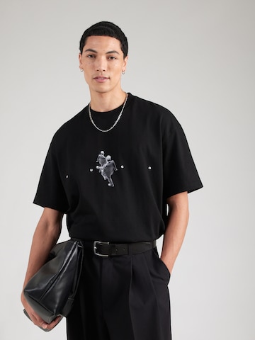 HUGO Shirt 'Dollo' in Black