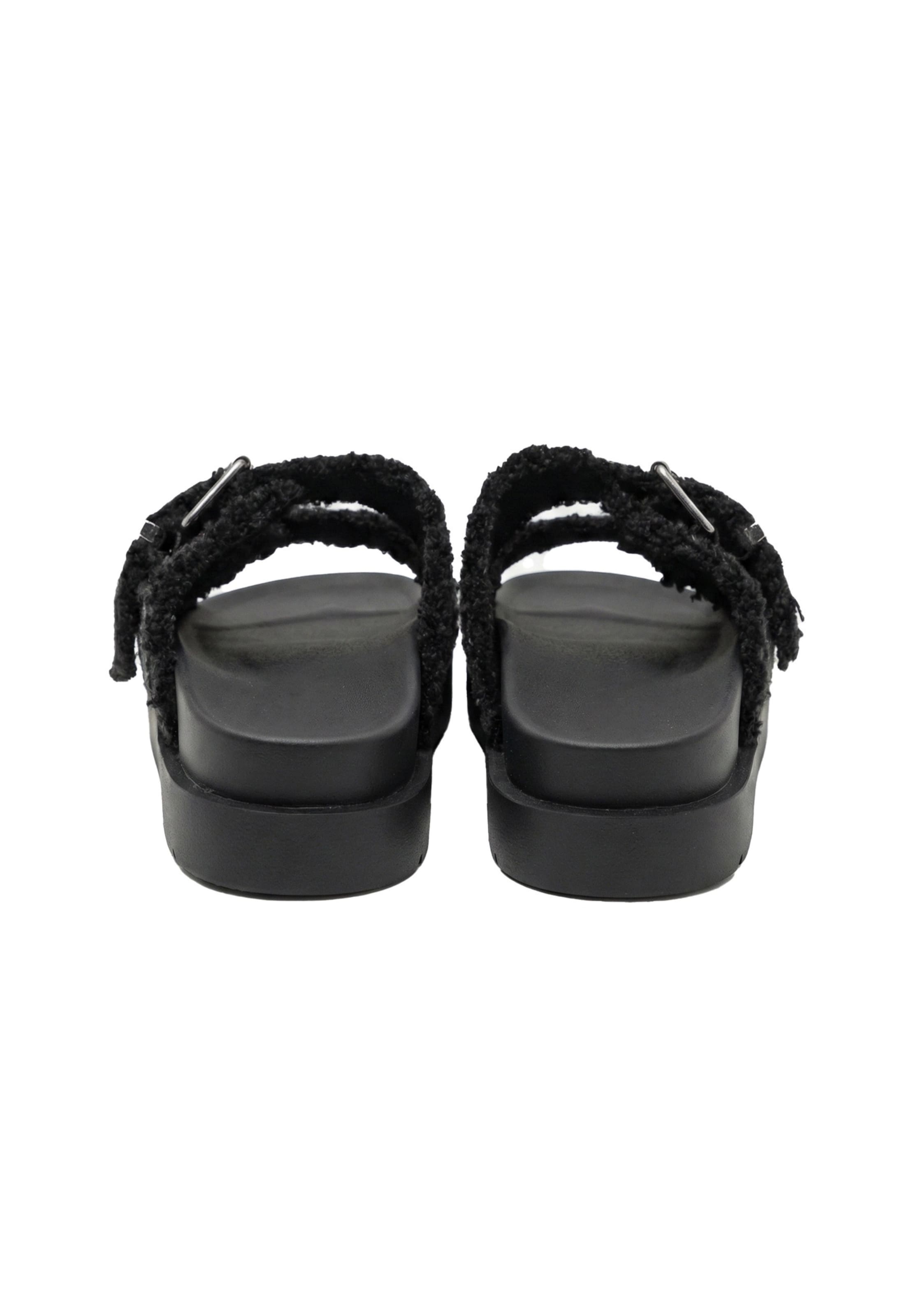 BUFFALO - Zapatos abiertos 'Raya Ari' en negro