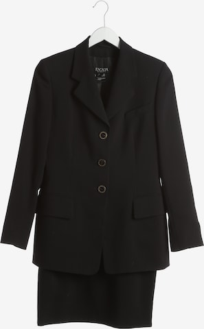 ESCADA Kostüm M in Schwarz: Vorderseite