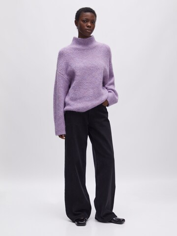 EDITED Sweater 'Beth' in Purple: front