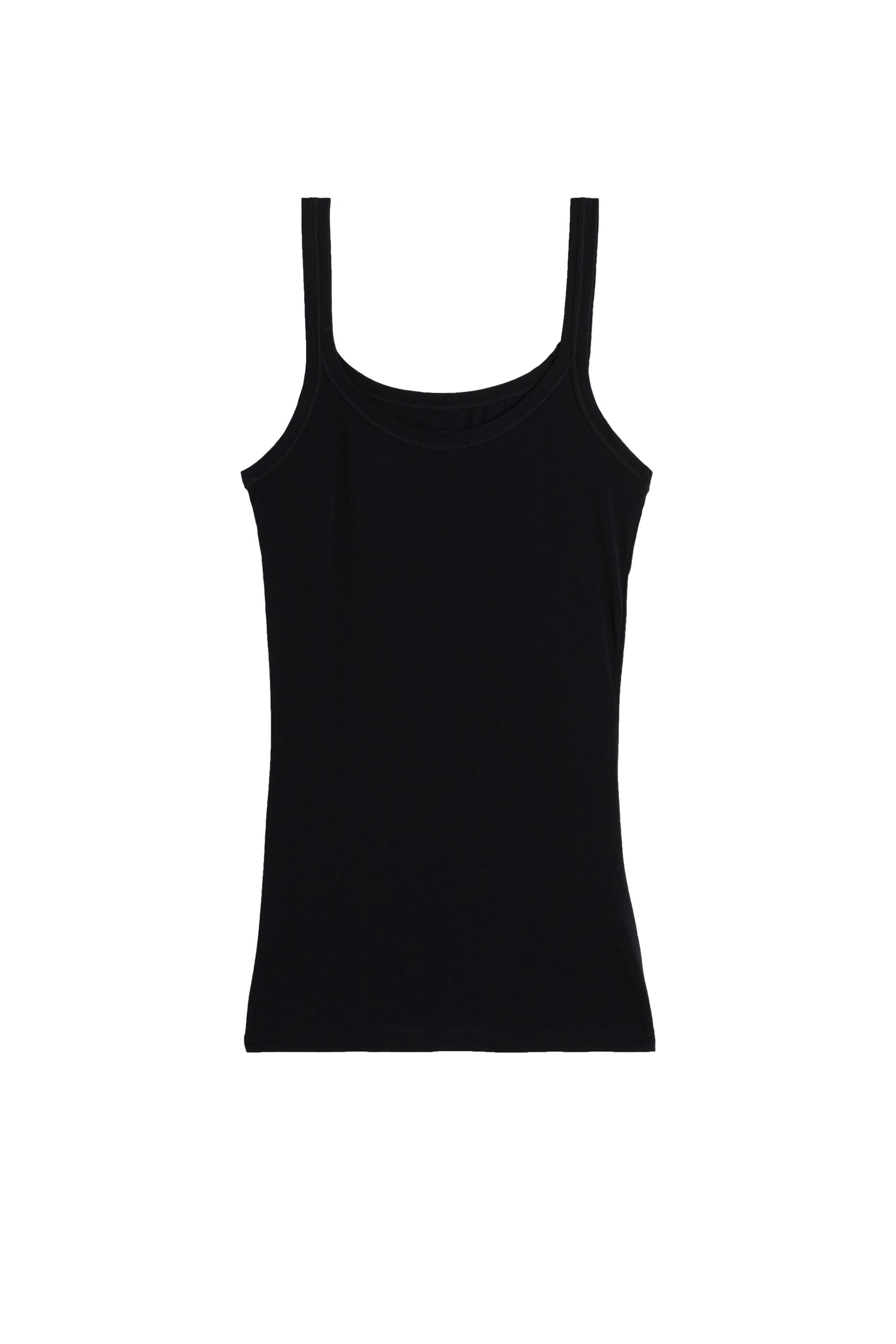 INTIMISSIMI Top in Schwarz: Vorderseite