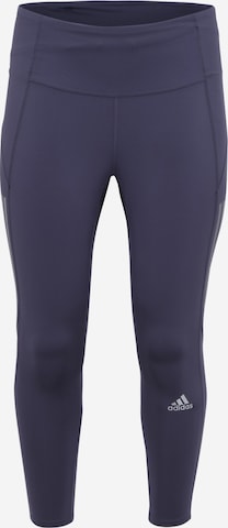 ADIDAS SPORTSWEAR Workout Pants in Blue: front