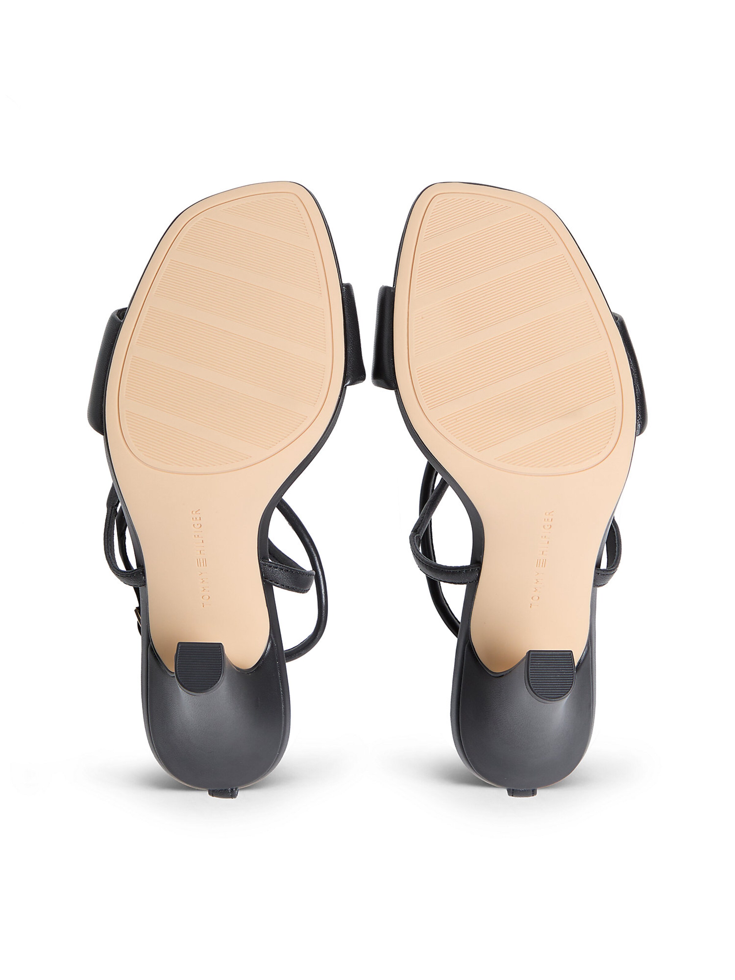 Sandales à lanières TOMMY HILFIGER en noir