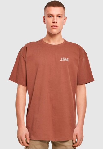 Lost Youth Тениска 'Golden Horizon ' в кафяво: отпред