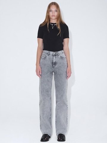 Dr. Denim Regular Jeans 'Echo High Straight' in Grey