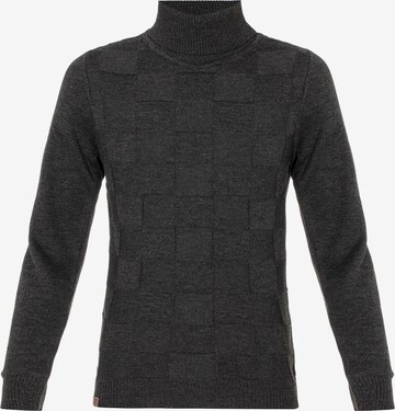 CIPO & BAXX Pullover in Grau: predná strana