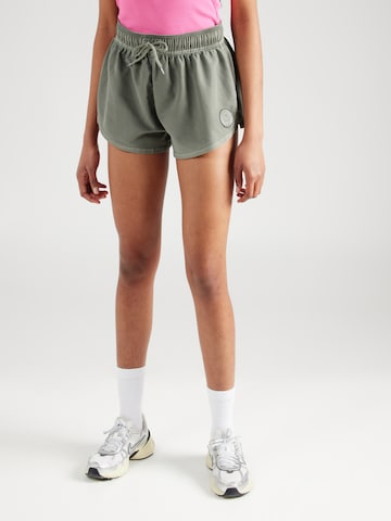 ROXY Normální Sportovní kalhoty – zelená: přední strana