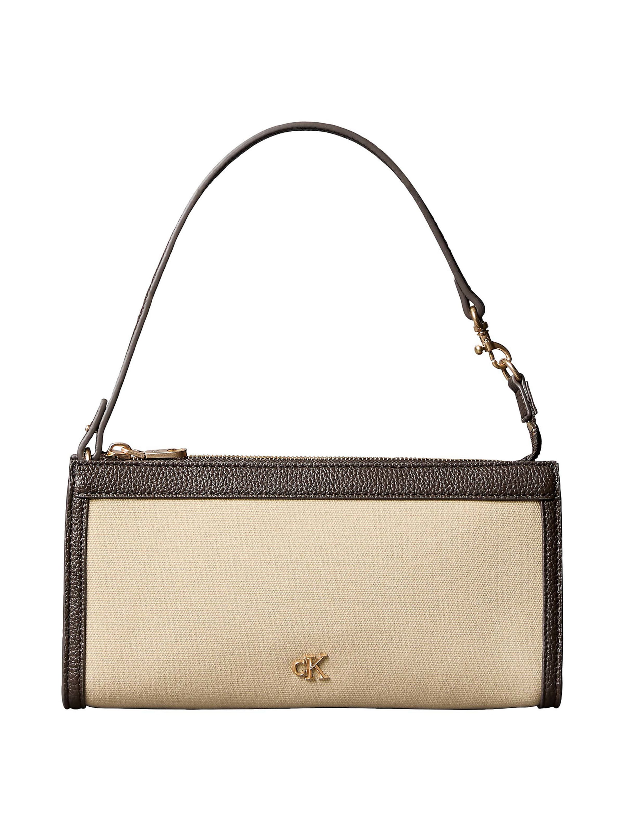 Calvin Klein Clutch in Beige: Vorderseite