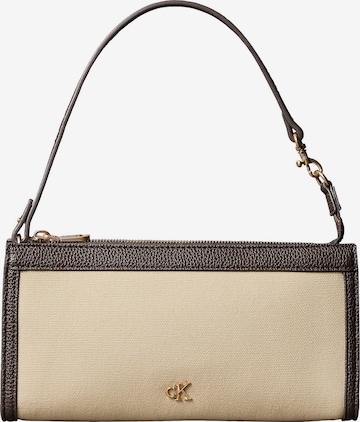 Calvin Klein Clutch in Beige: Vorderseite