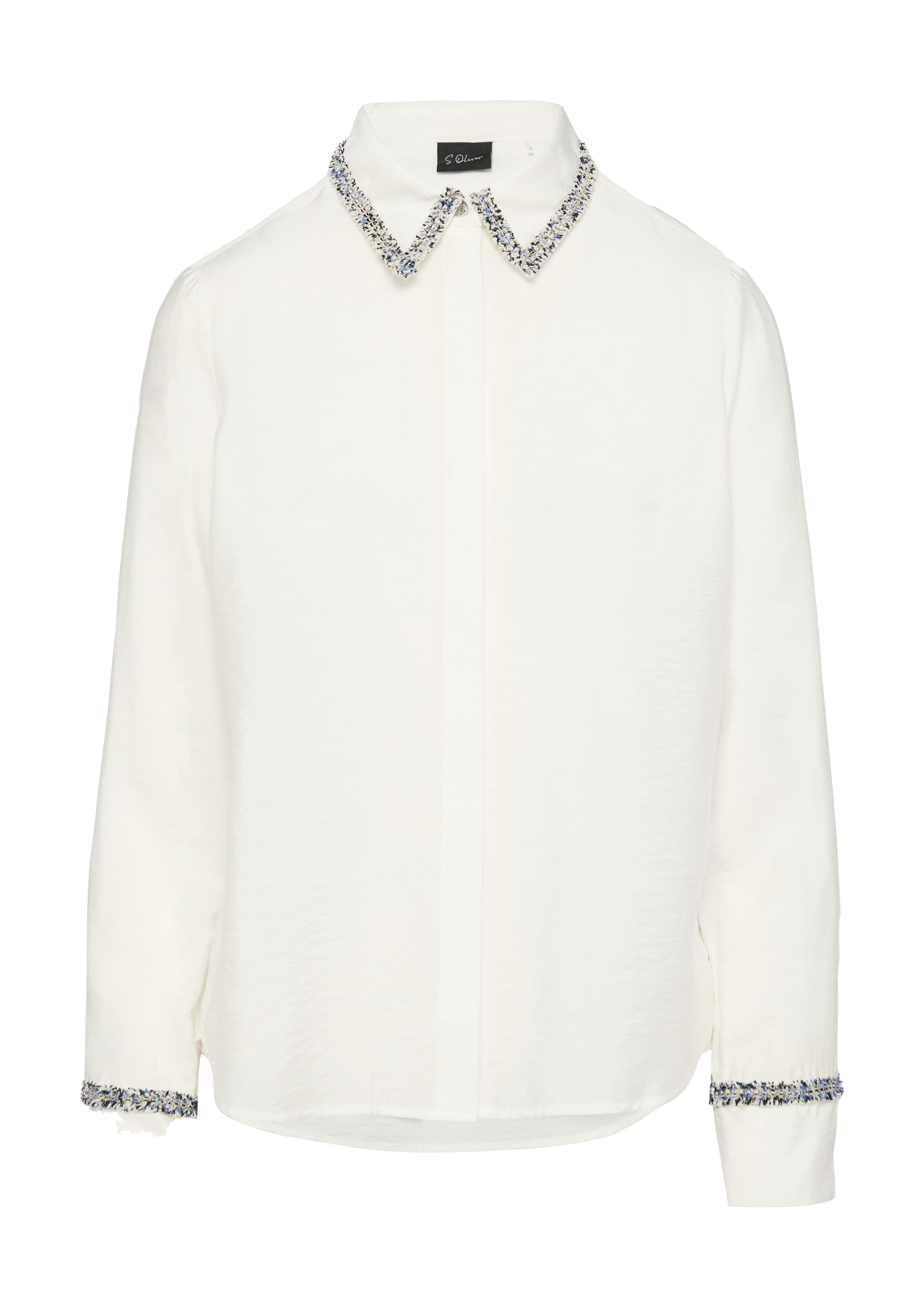 s.Oliver BLACK LABEL Bluse in Beige: Vorderseite