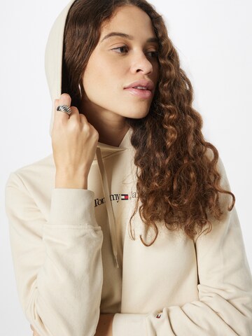 Sweat-shirt Tommy Jeans en beige