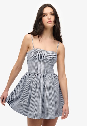 Superdry Zomerjurk in Zwart: voorkant