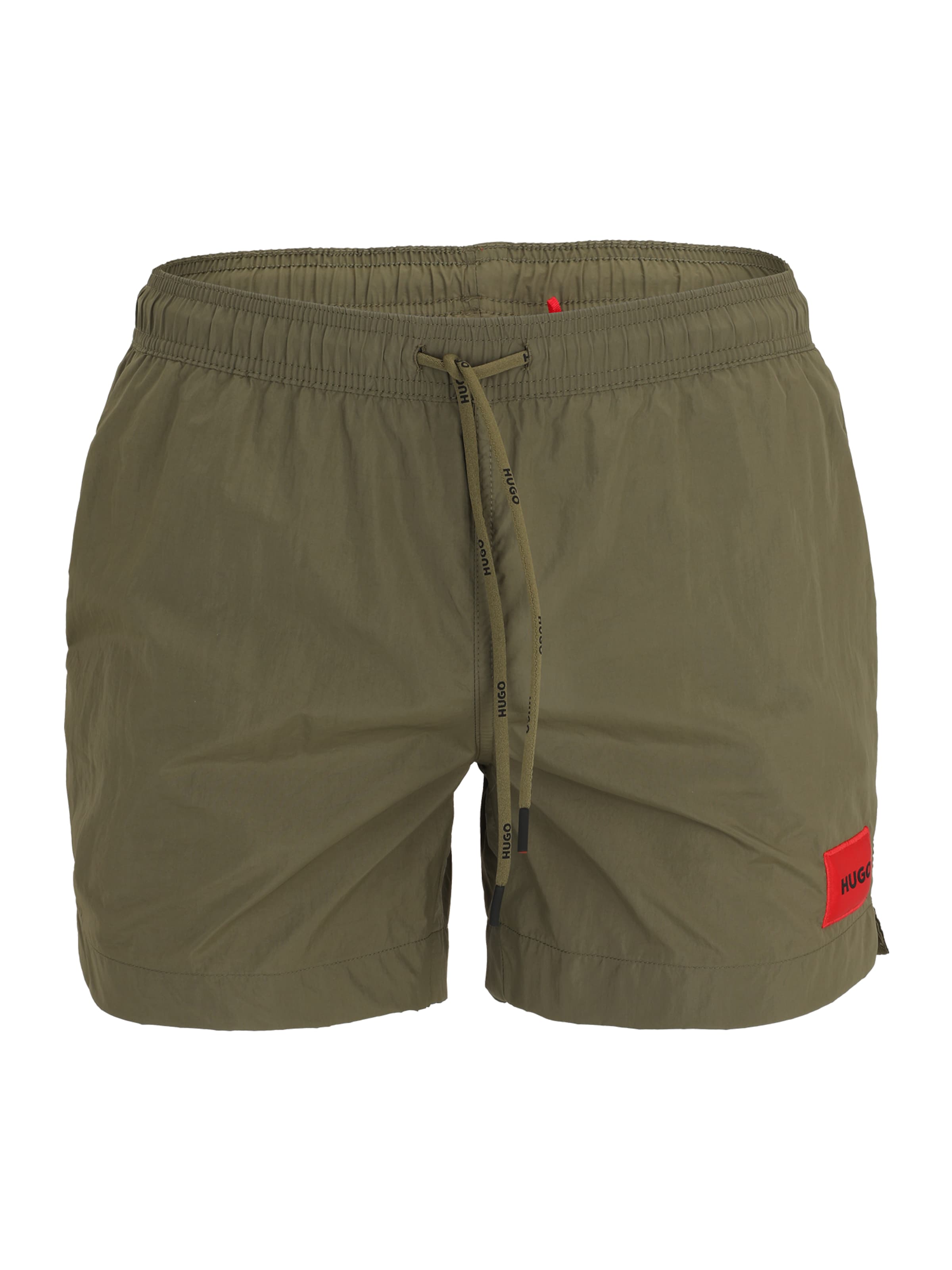 HUGO Плавательные шорты 'DOMINICA' в Зеленый: спереди