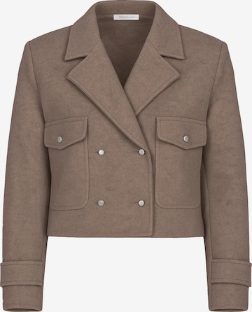 SASSYCLASSY Übergangsjacke in Grau: Vorderseite