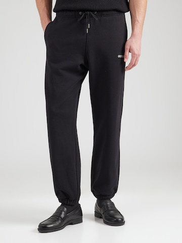 GUESS JEANS Loosefit Broek in Zwart: voorkant
