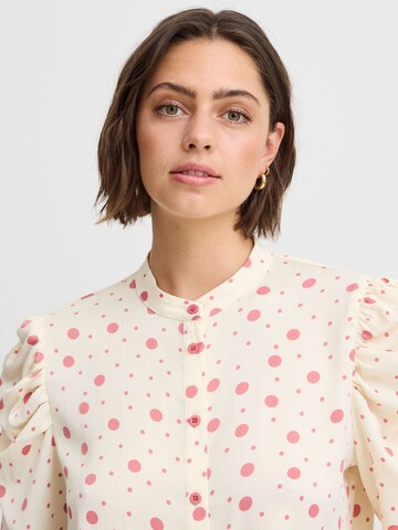 Camicia da donna 'Kate' di ICHI in beige