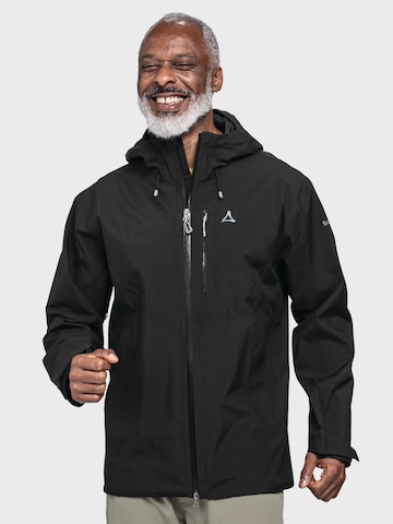 Veste outdoor ' Hiking Jacket Style Mauku MNS ' Schöffel en noir : devant