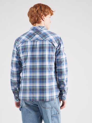 Coupe regular Chemise CAMP DAVID en bleu