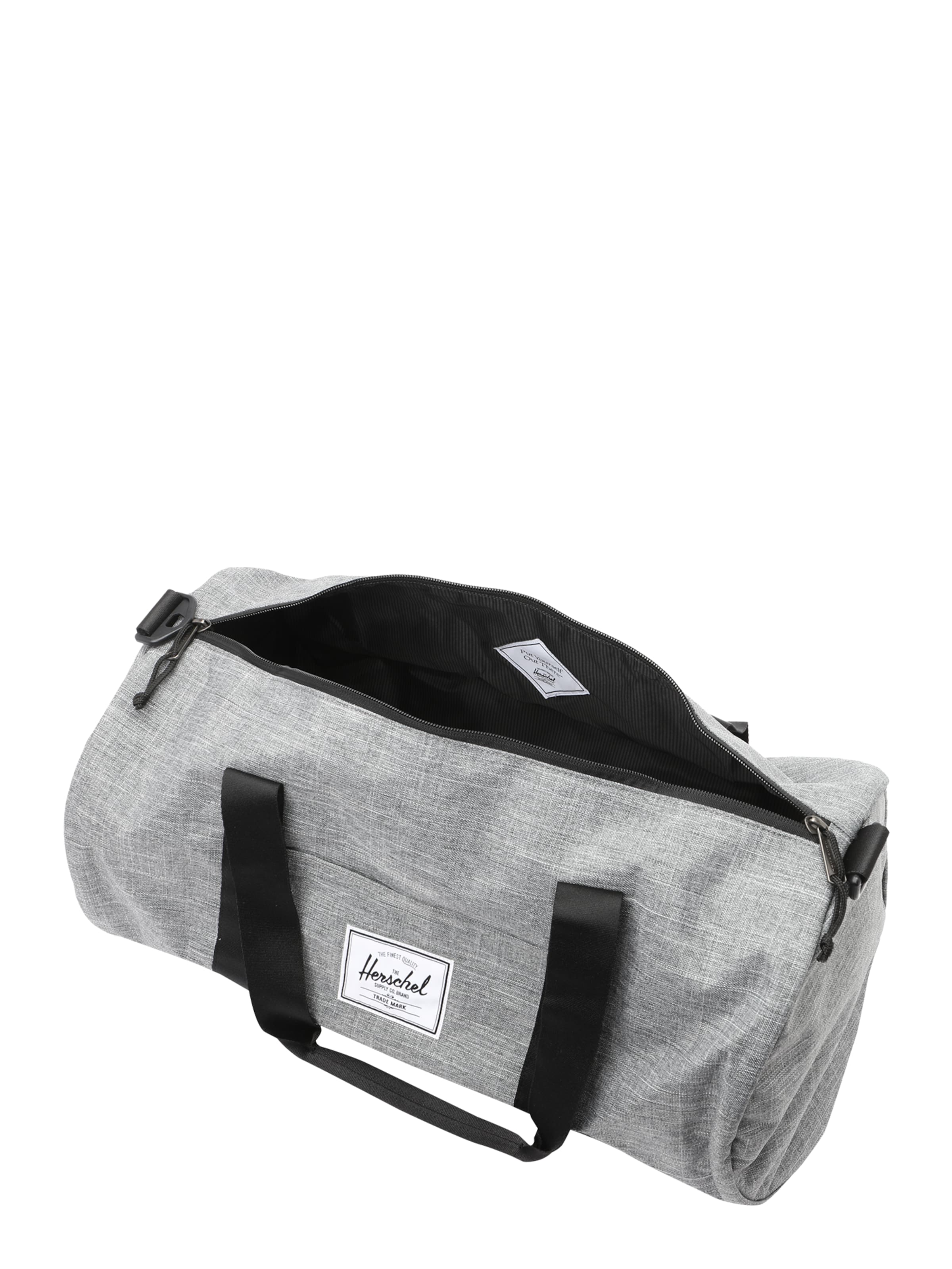 Geantă de weekend 'Classic' de la Herschel pe gri: sus