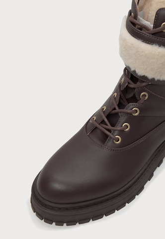 Bottines à lacets 'RUMI' Liu Jo en marron : devant