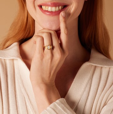 Lucardi Ring in Gold