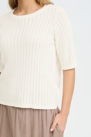 Fransa Pullover 'CAMMY' in Weiß