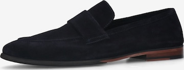 MANFIELD Classic Flats in Blue: front