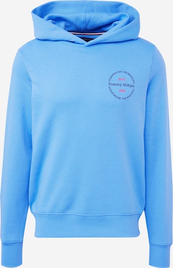 TOMMY HILFIGER Sweatshirt i marin / azur / pink, Produktvisning