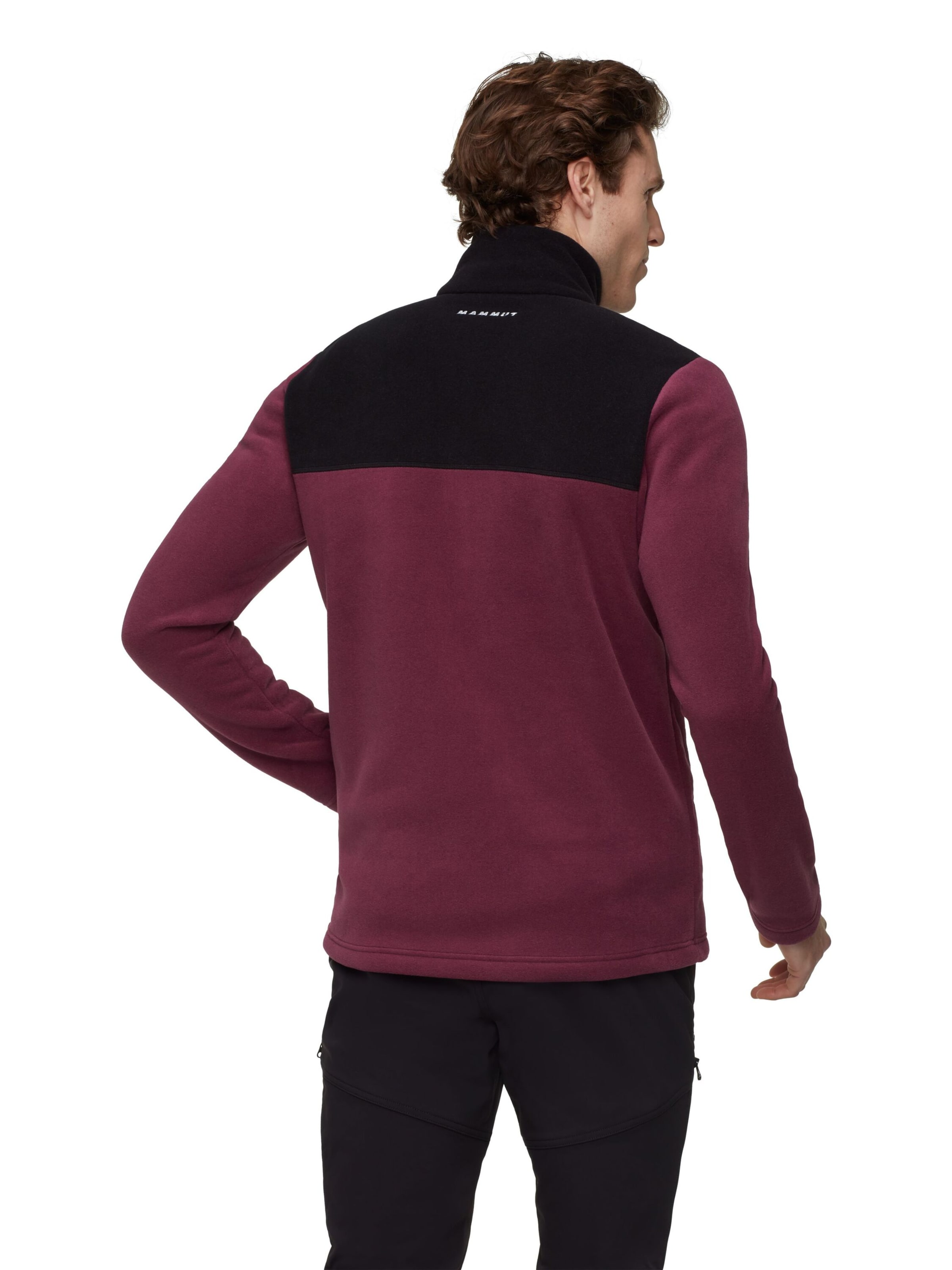 MAMMUT Athletic Fleece Jacket in Red