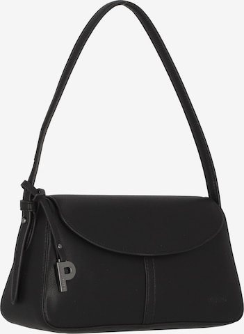 Picard Schultertasche 'Kate' in Schwarz