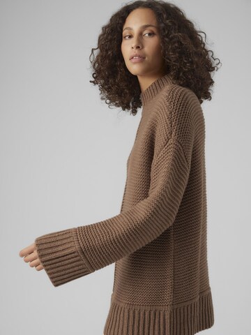 VERO MODA Pullover 'MIRANDA' i brun