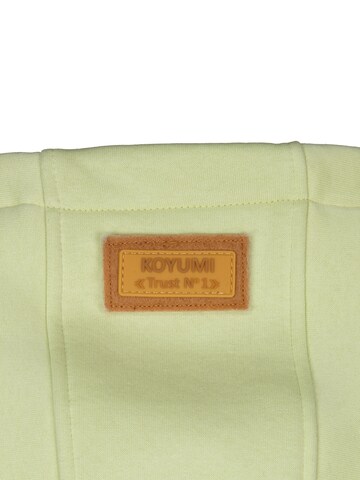 Koyumi Sweatshirt 'Break Your Neck' in Green