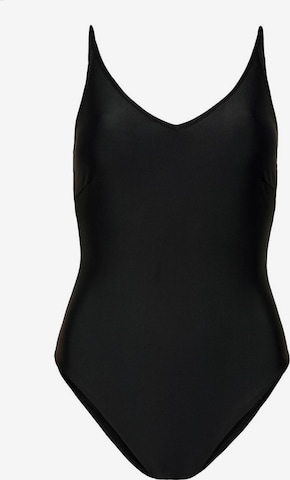 ONLY Bralette Swimsuit in Black: front