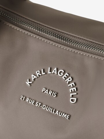 pilka Karl Lagerfeld Pirkinių krepšys