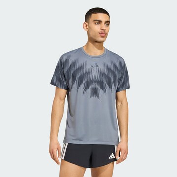 T-Shirt fonctionnel 'Adizero Aspyre' ADIDAS PERFORMANCE en gris : devant