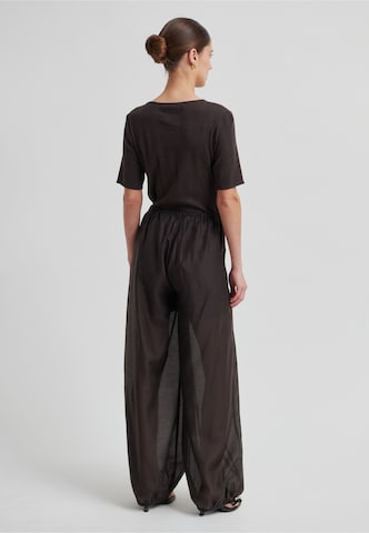 Barrel Pantaloni 'Hidie' di SECOND FEMALE in marrone