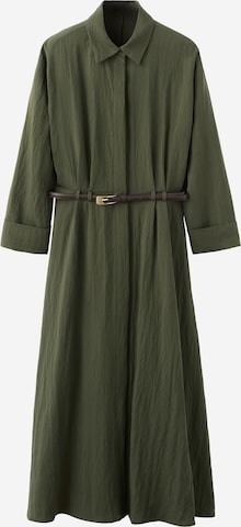 MANGOKošulja haljina 'Trecky' - zelena boja: prednji dio