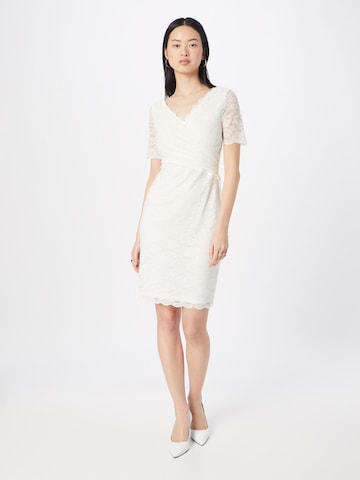 Vera MontKoktel haljina - bijela boja: prednji dio
