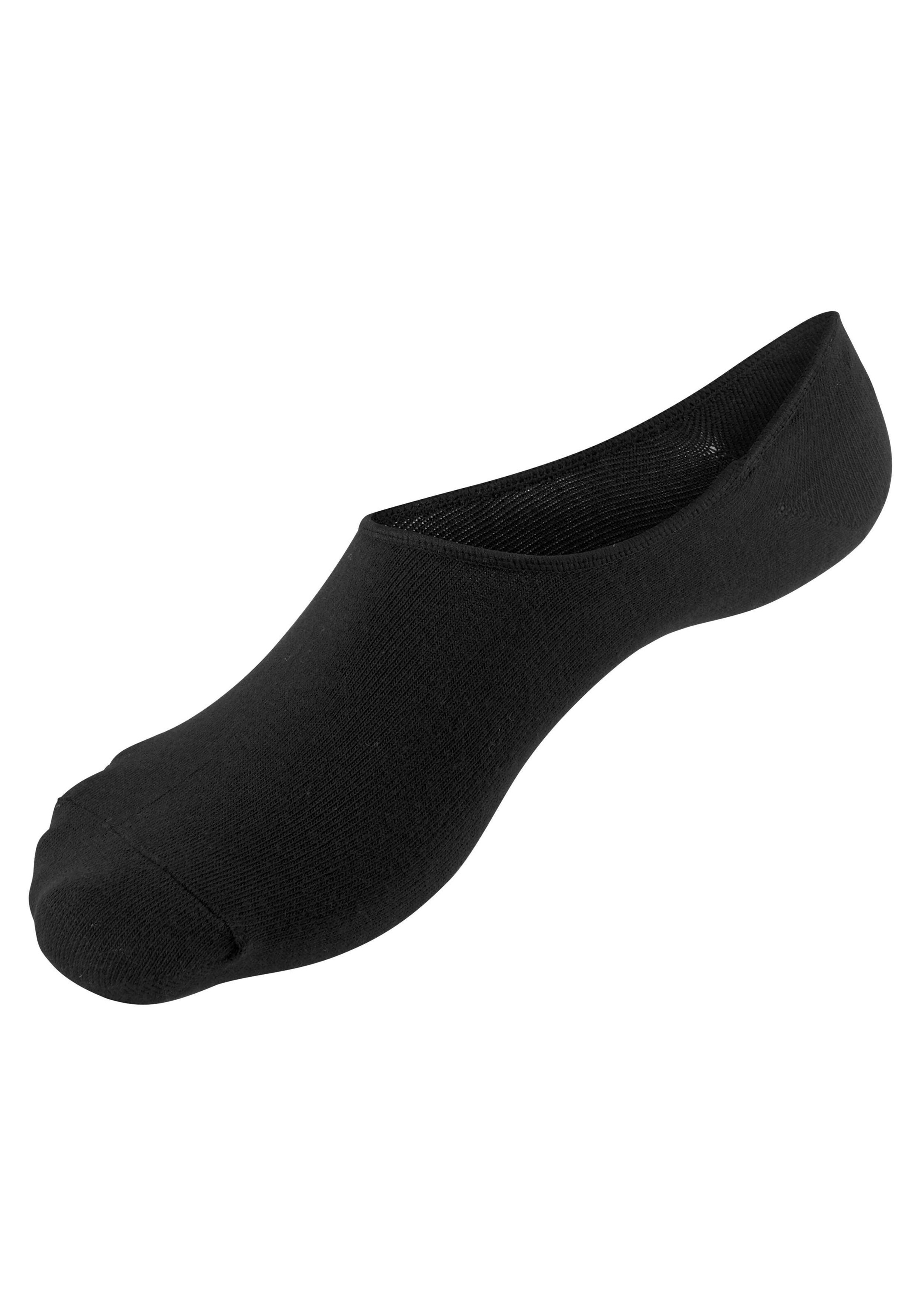 JACK & JONES Дамски чорапи тип терлици в черно