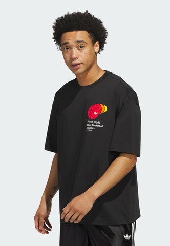 T-Shirt 'Weltklasse' ADIDAS ORIGINALS en noir